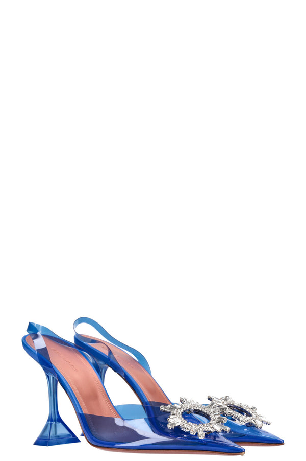 AMINA MUADDI Begum Heels Blue