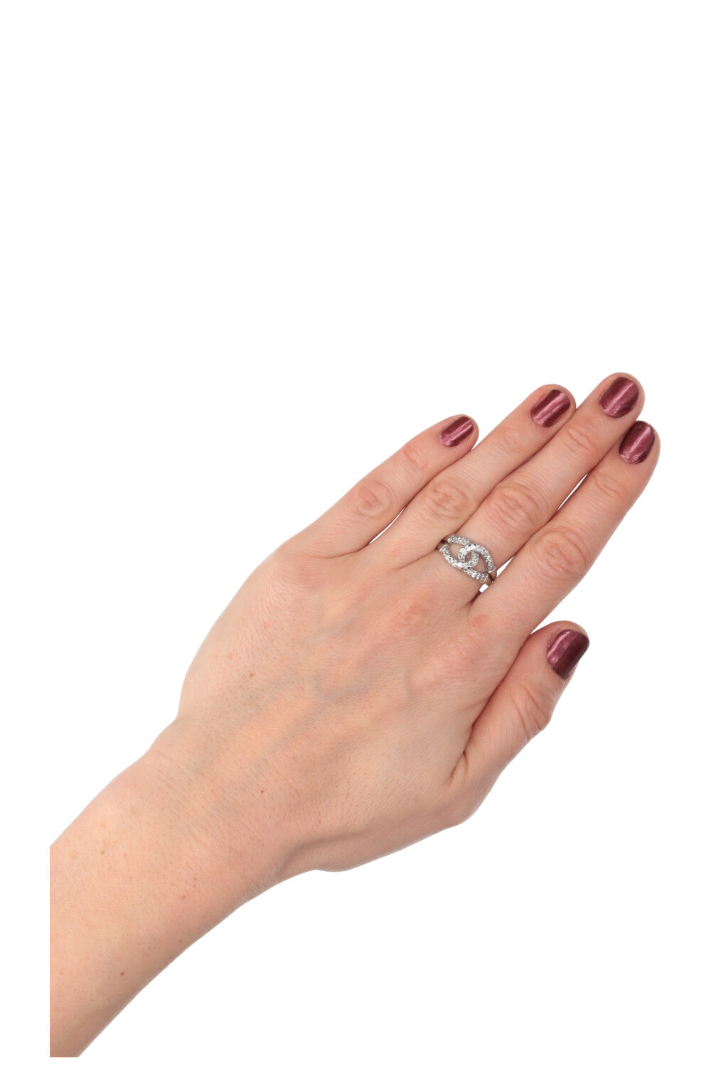 VINTAGE Infinity Ring Diamonds