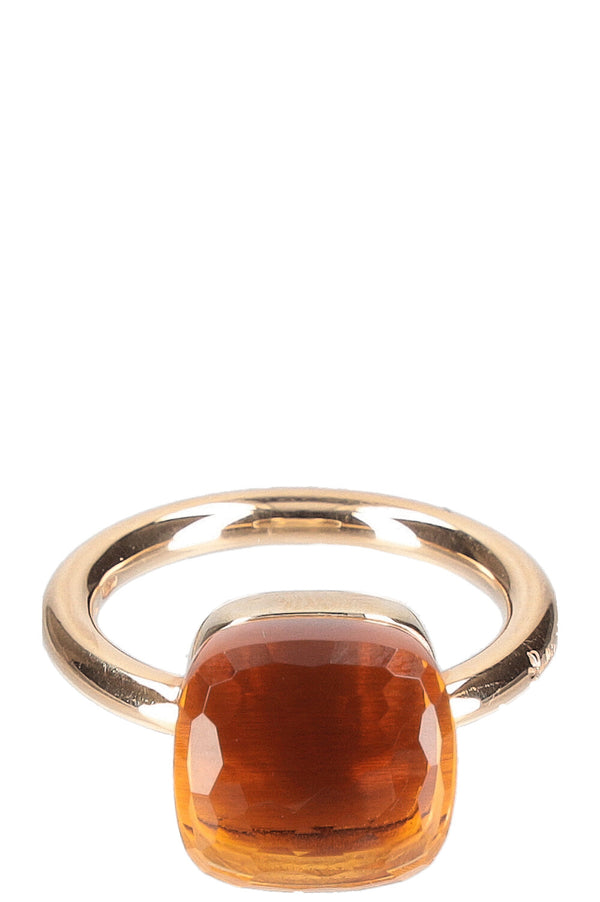 POMELLATO Nudo Ring Gold and Citrine