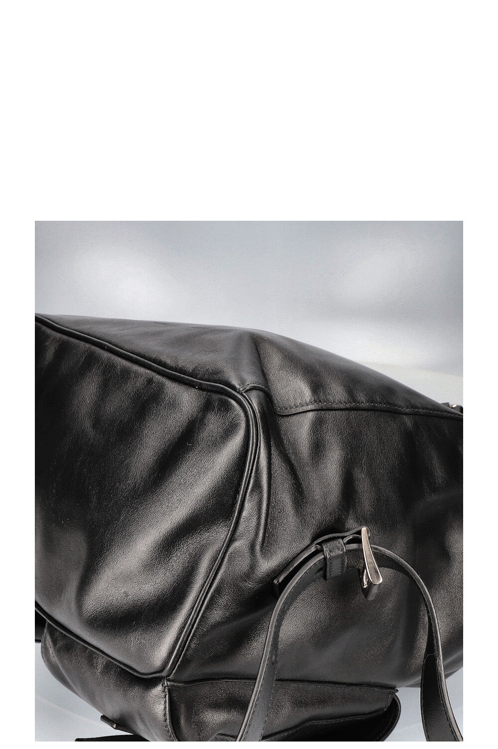 PRADA Backpack Leather Black