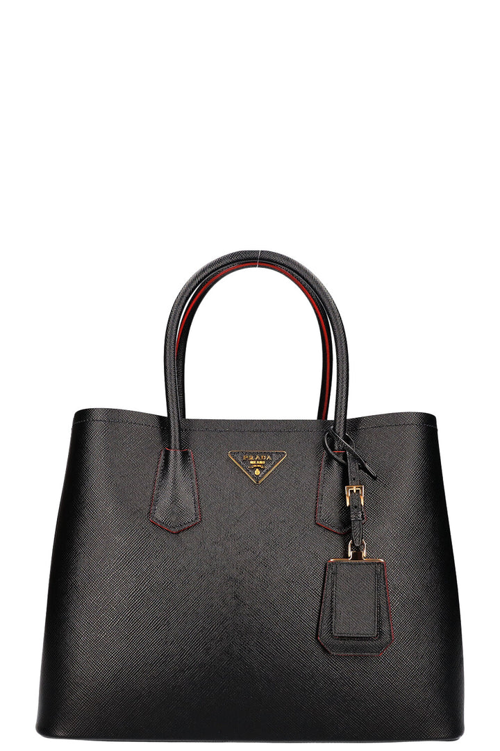 PRADA Saffiano Double Bag Medium