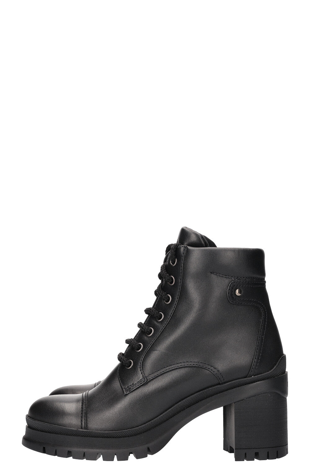 PRADA Combat Boots Black