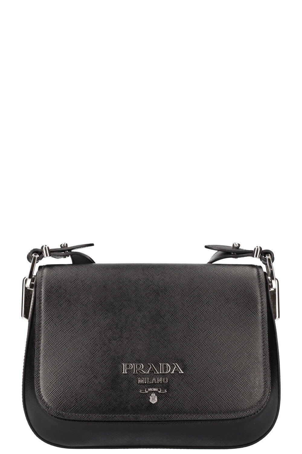PRADA Sac Bandouli re avec Pochette Saffiano Noir