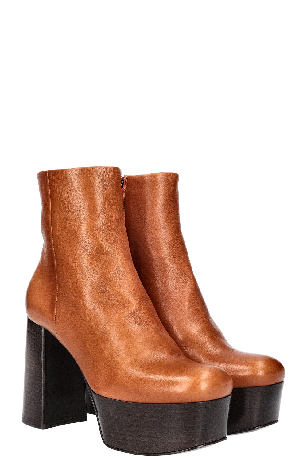 PRADA Boots Cognac