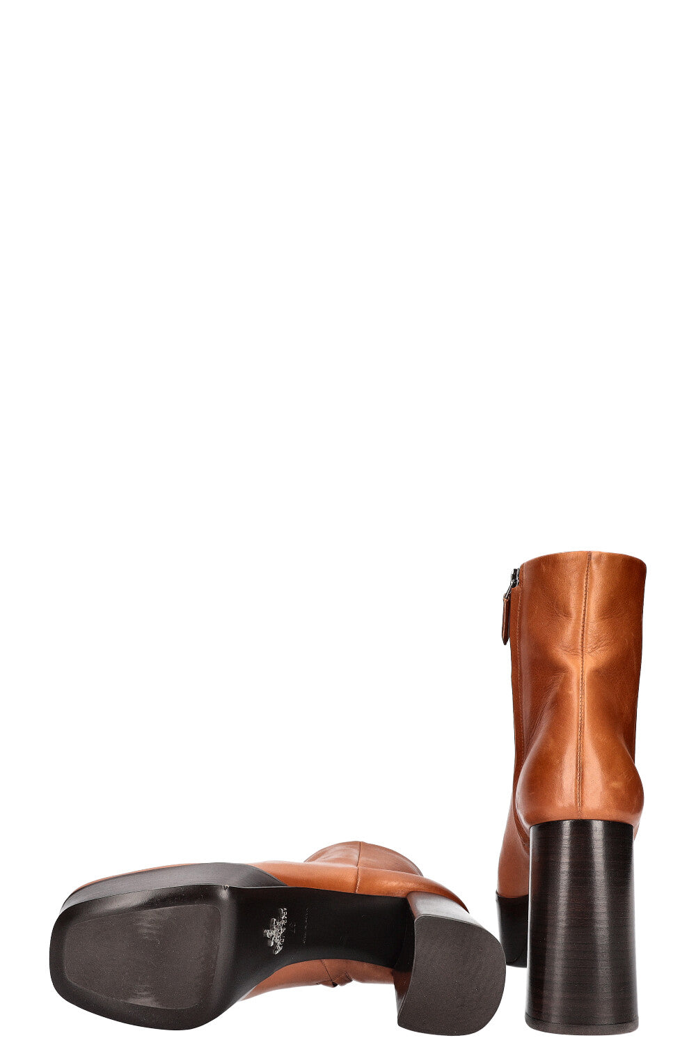 PRADA Boots Cognac