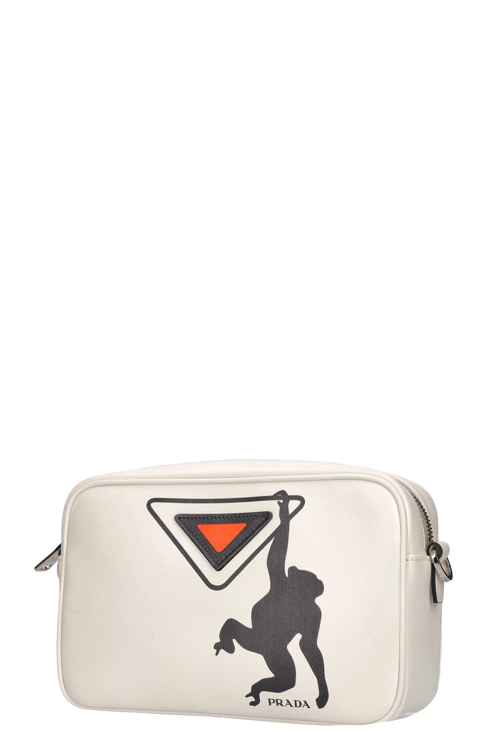 Prada white camera bag hotsell