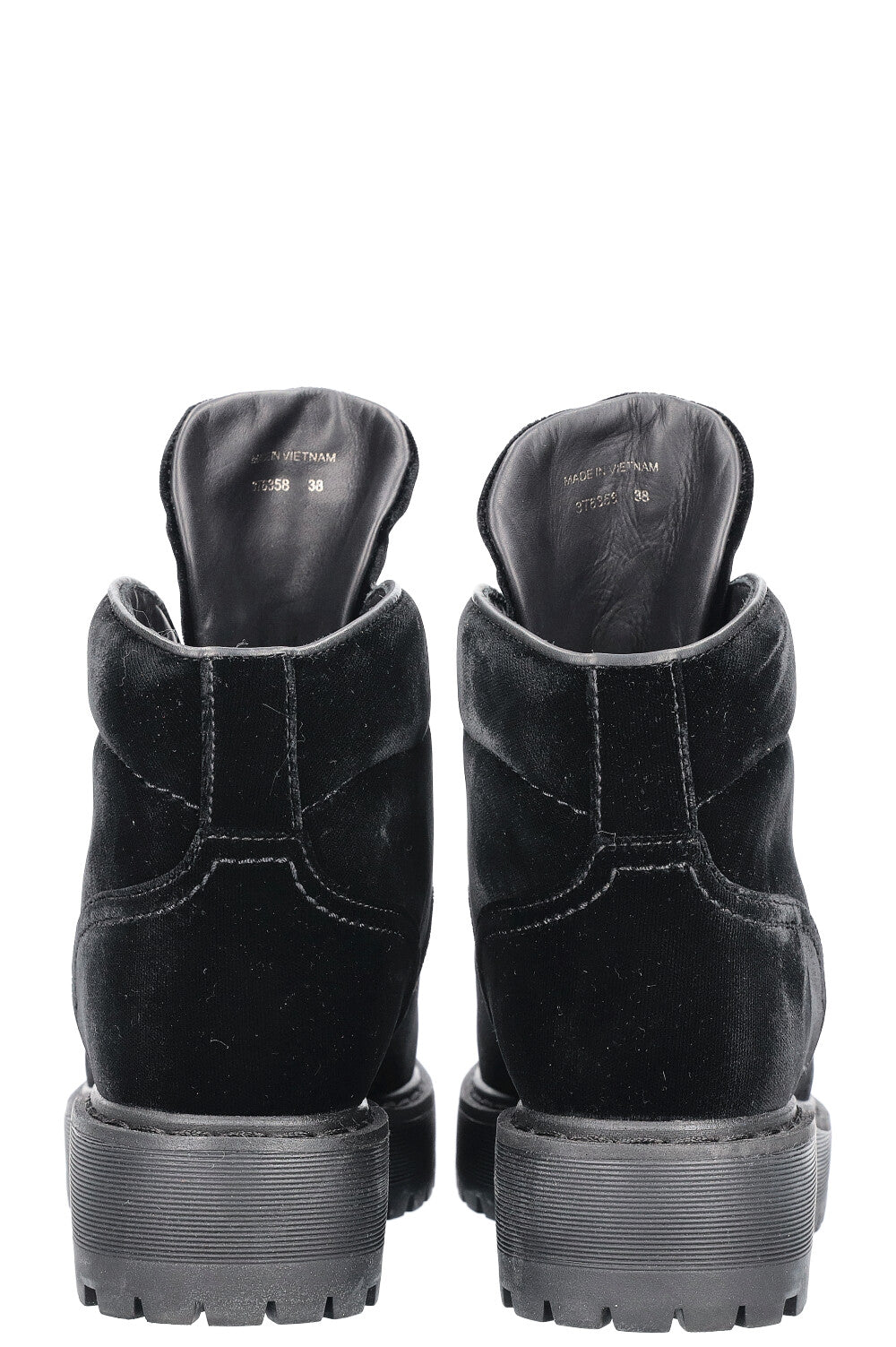 Prada velvet hiking boots online