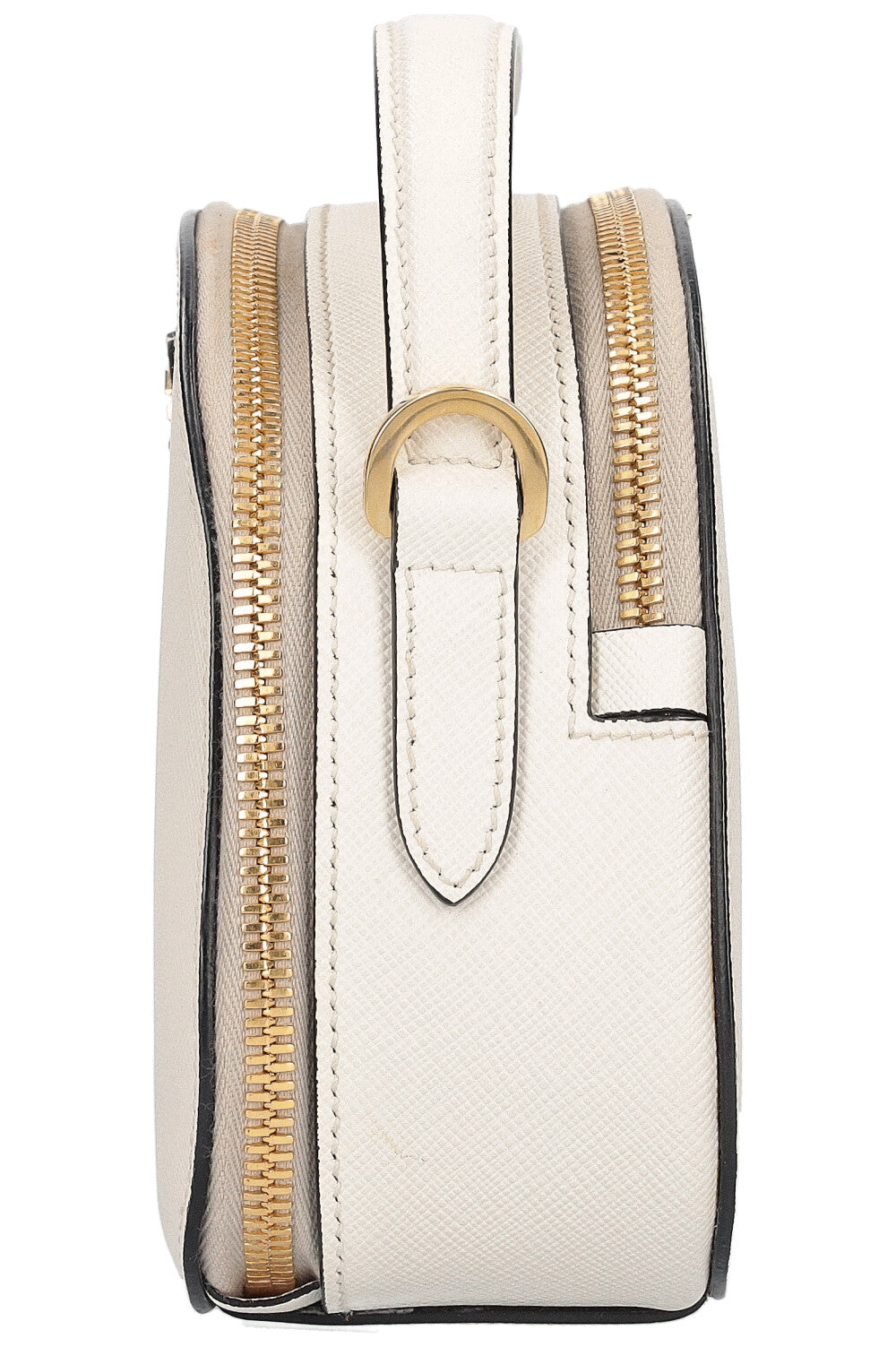 PRADA Sac Odette Saffiano Blanc