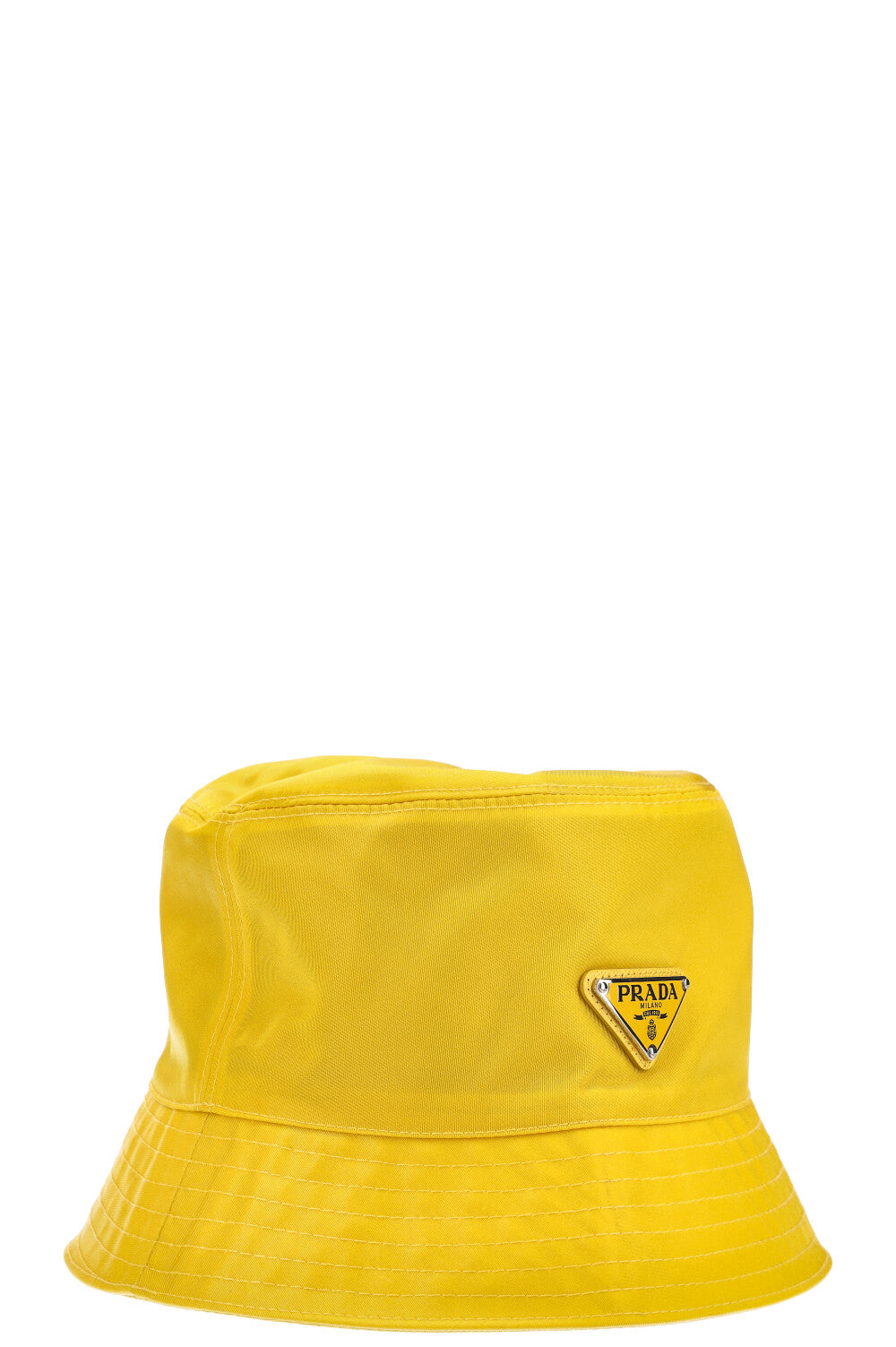 PRADA Re-Nylon Bucket Hat Jaune