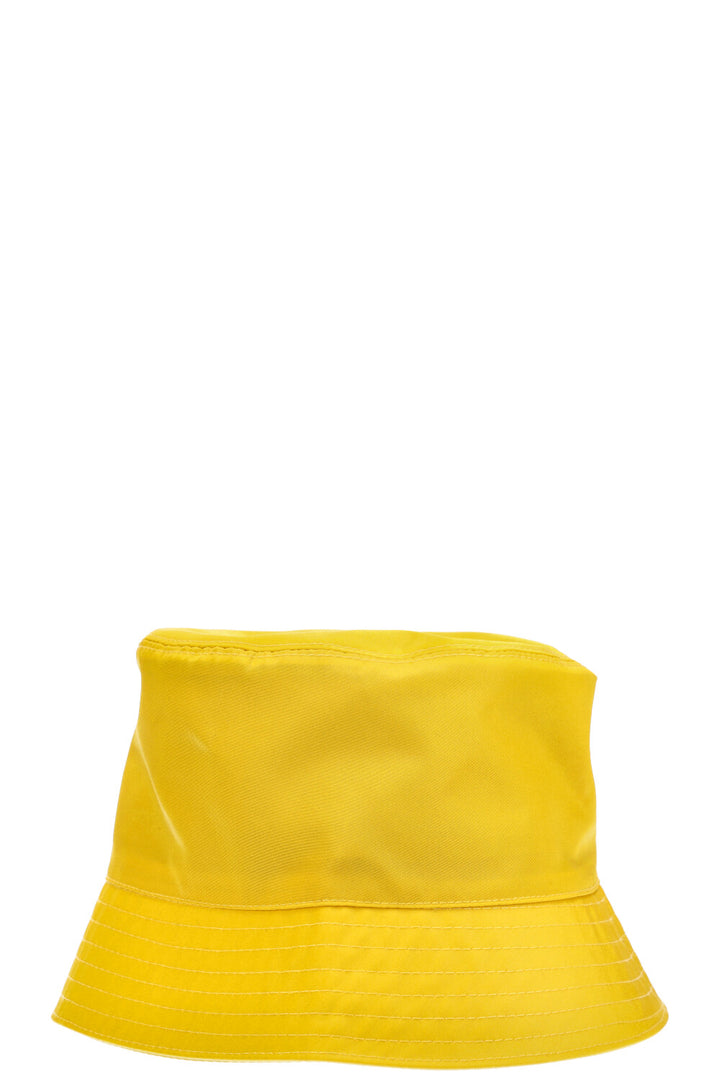 PRADA Re-Nylon Bucket Hat Yellow