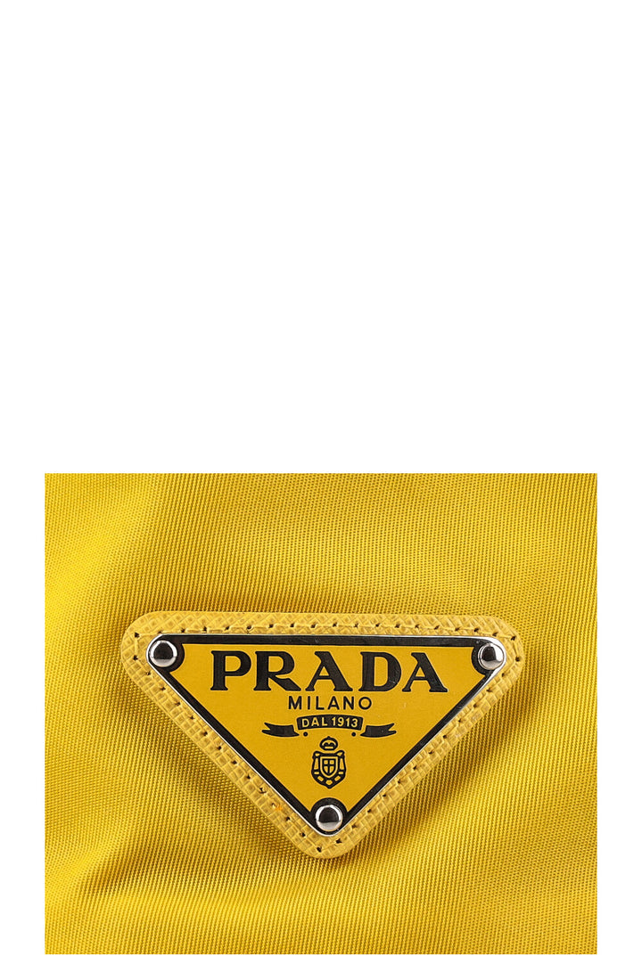 PRADA Re-Nylon Bucket Hat Yellow