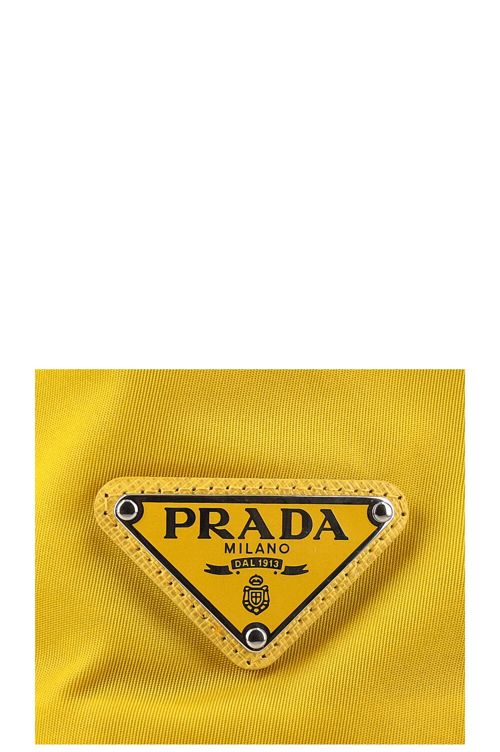 PRADA Re-Nylon Bucket Hat Jaune