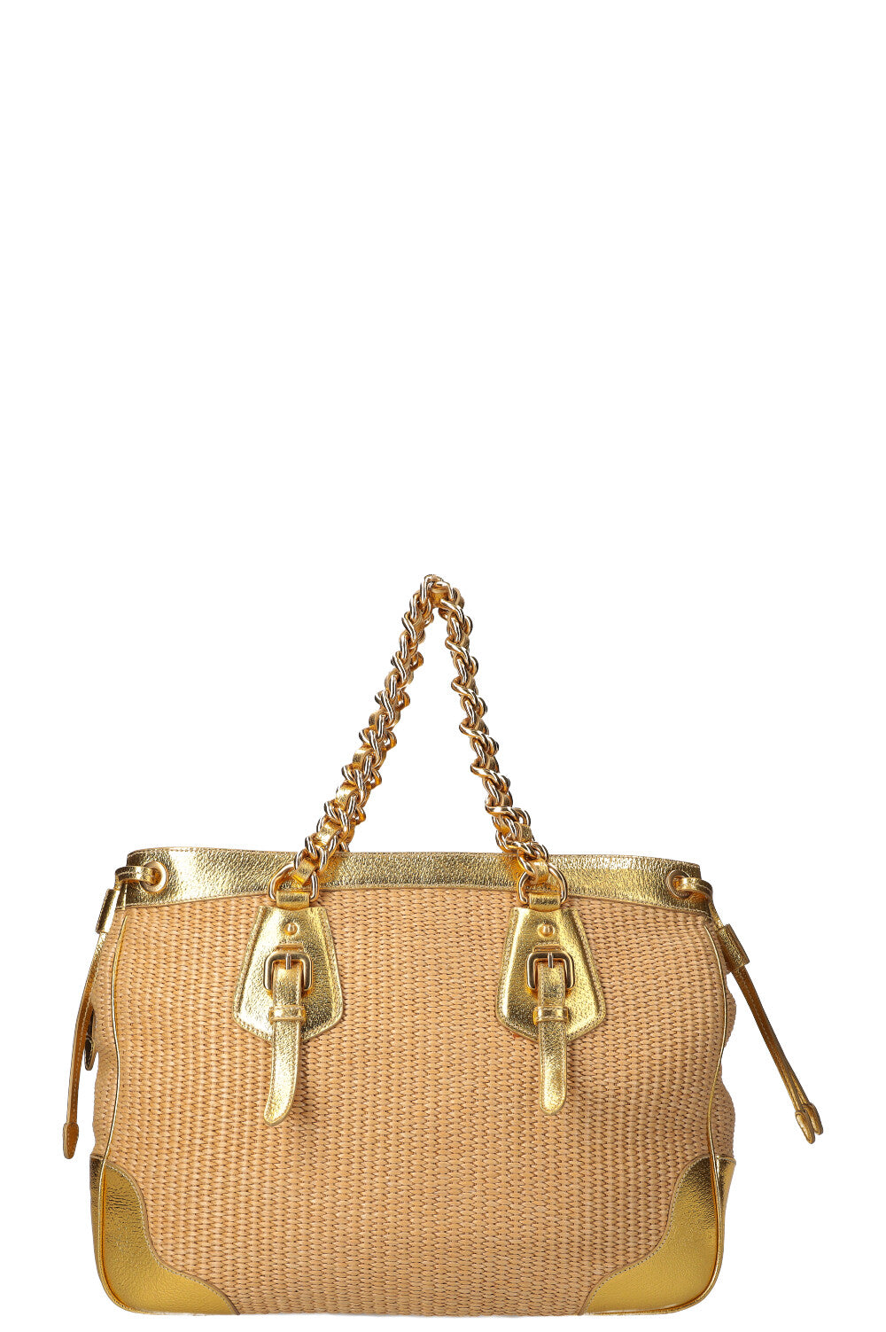 PRADA raffia bag