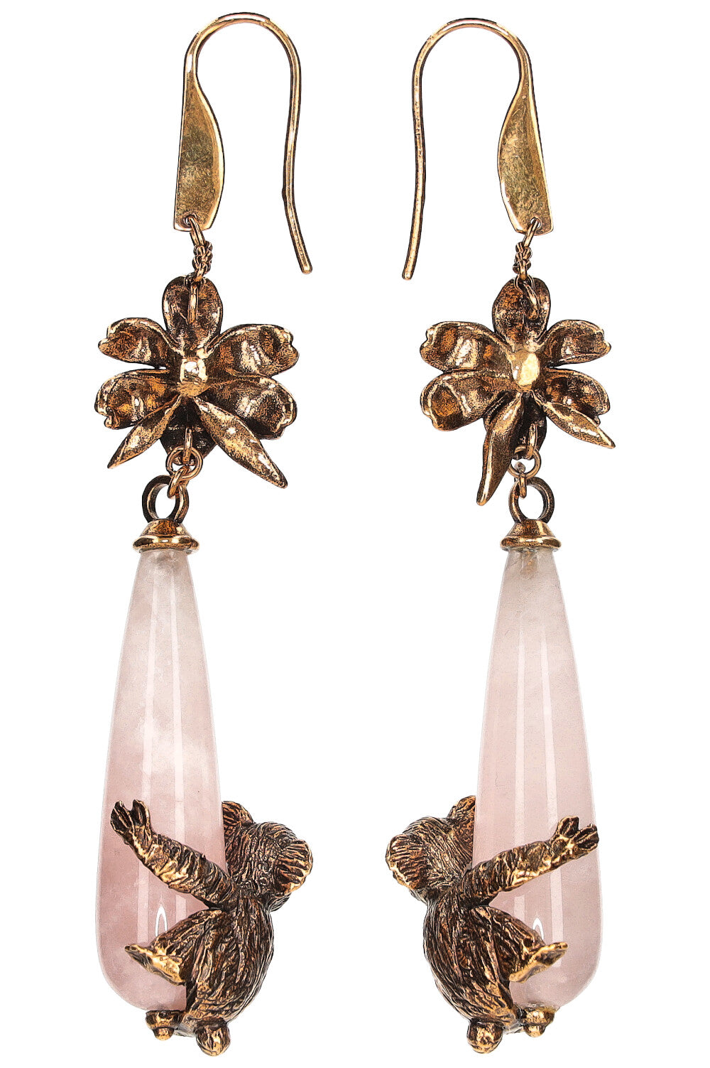 PRADA Earrings Rose Quartz