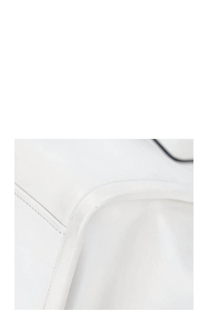 PRADA Concept Tote Bag White