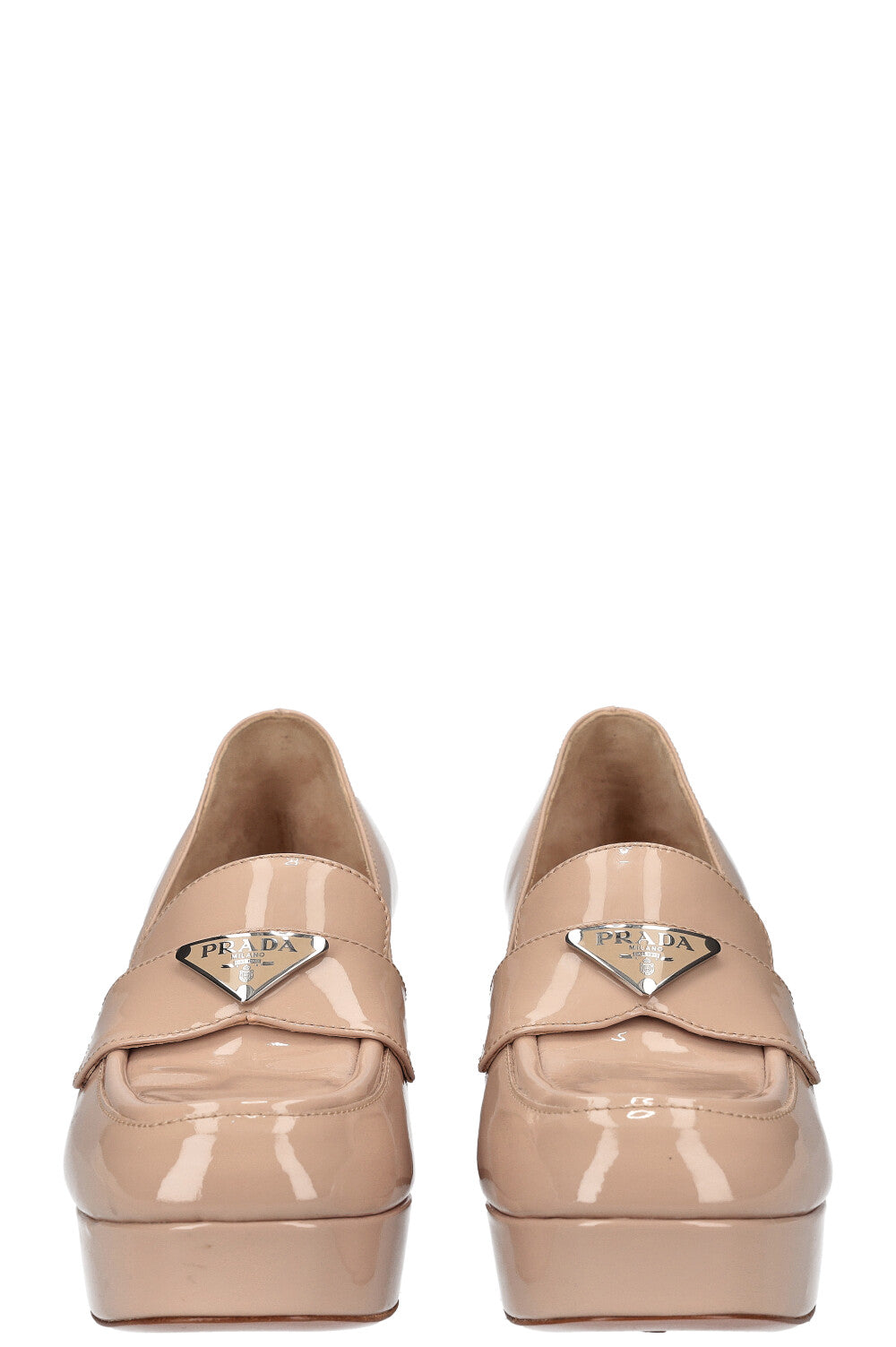 Prada nude shoes top