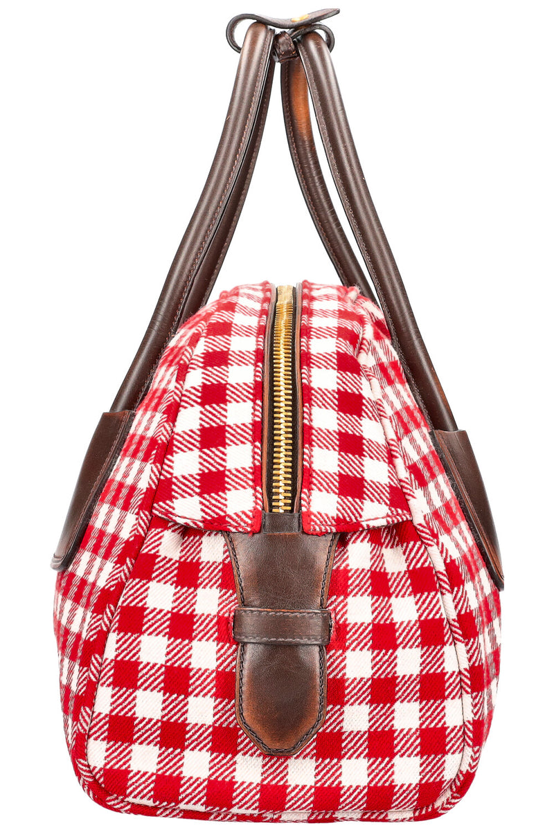 PRADA Bowler Bag Vichy 2013