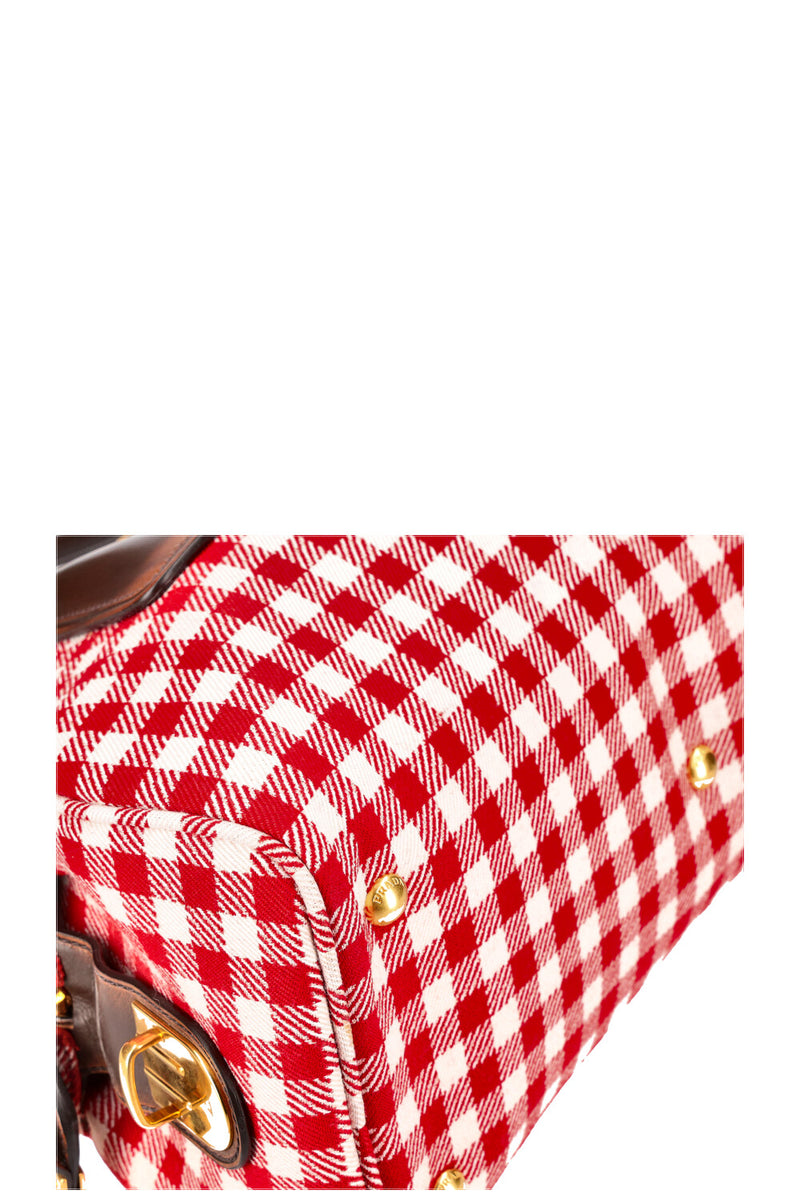 PRADA Bowler Bag Vichy 2013