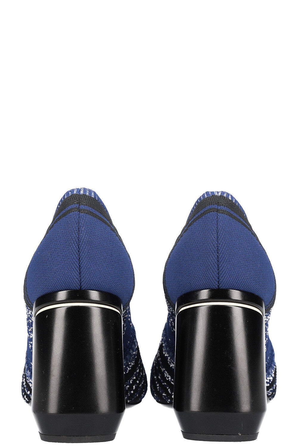 PRADA Knit Heels Blue