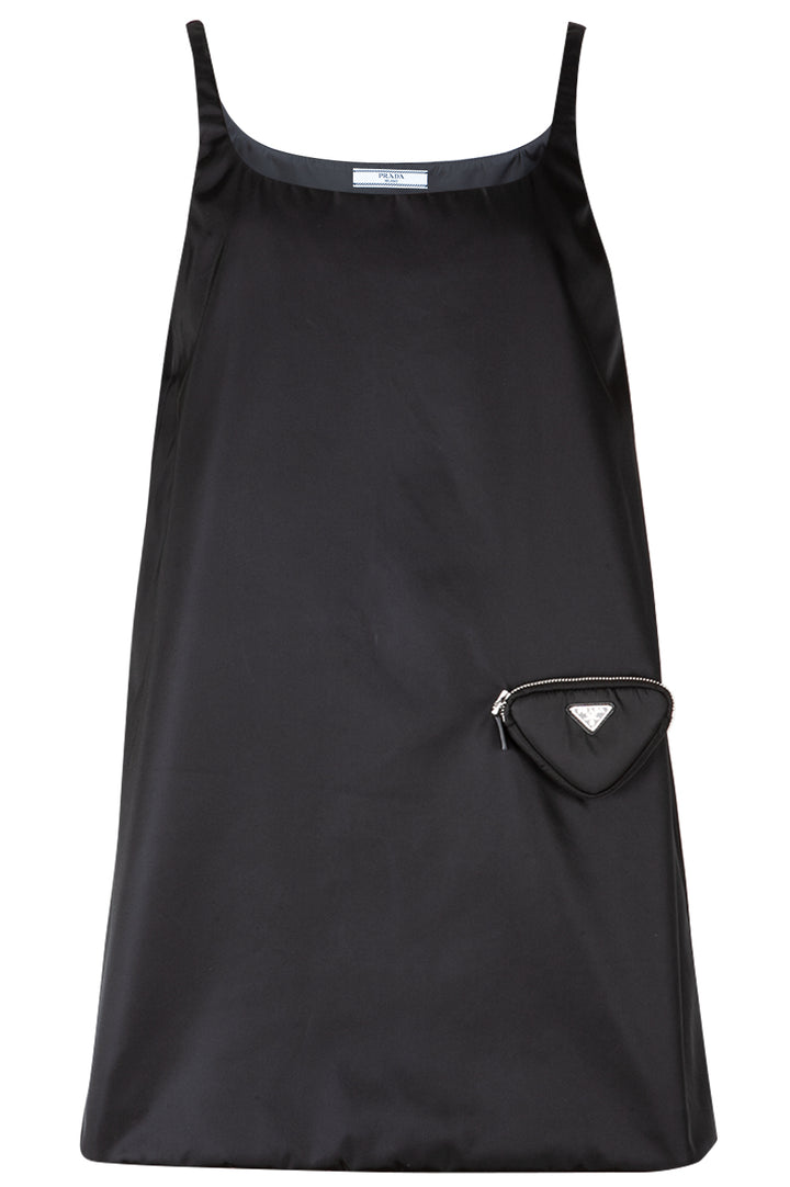 Prada Re-Nylon Dress Black