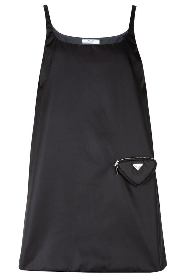 Prada Re-Nylon Dress Black