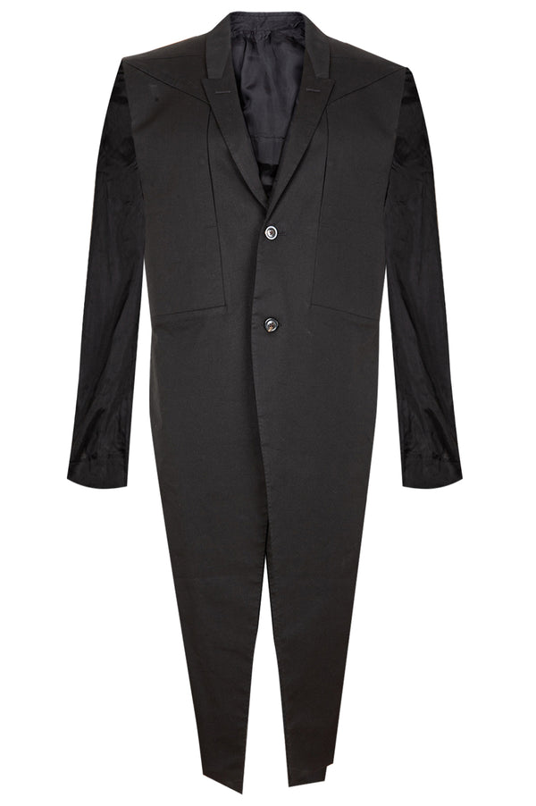 RICK OWENS Manteau Jumbo Tatlin Noir