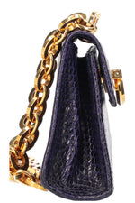 SALVATORE FERRAGAMO Gancini Bag Mini Purple
