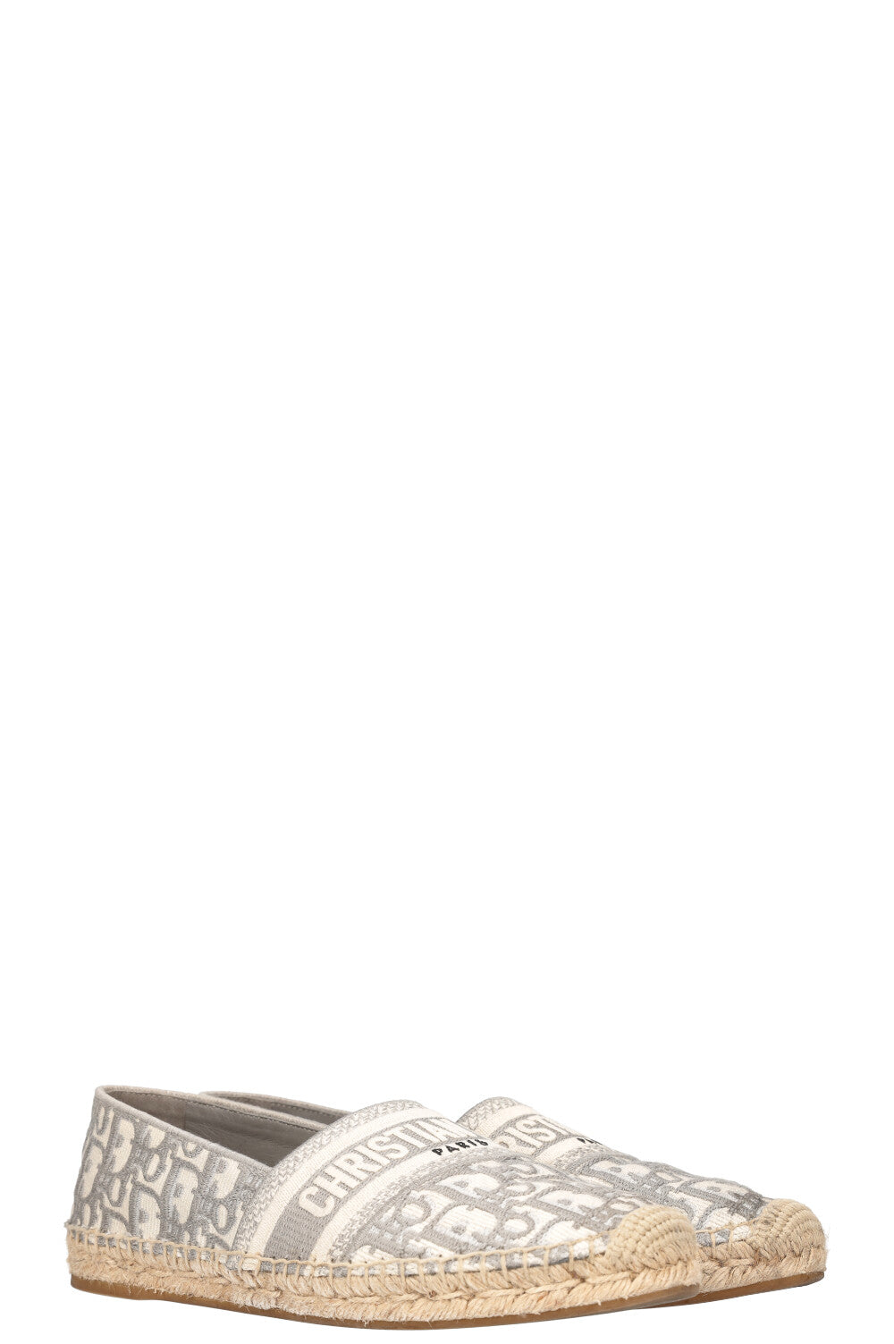 CHRISTIAN DIOR Espadrille Olique Grey