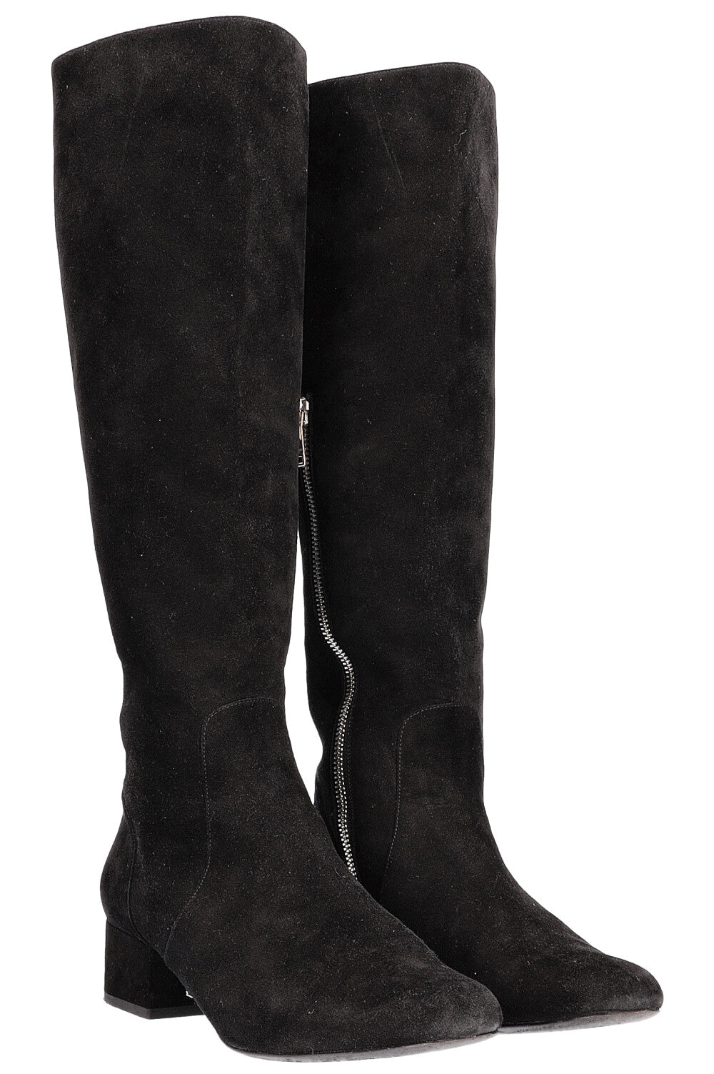 SAINT LAURENT Boots Suede Black