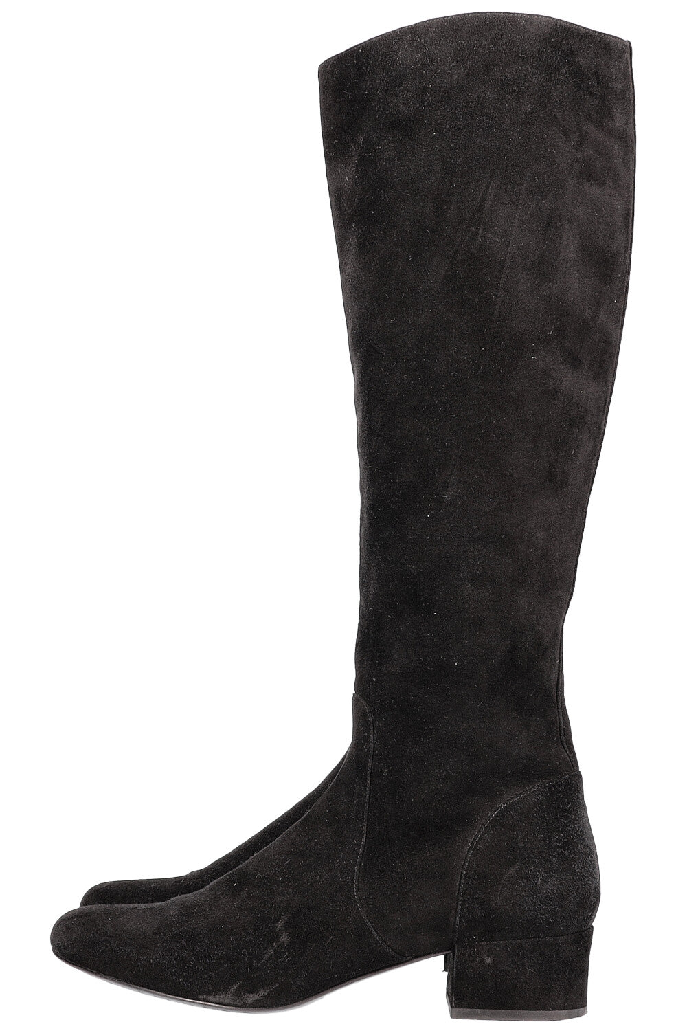 SAINT LAURENT Boots Suede Black