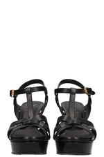 SAINT LAURENT Tribute Heels Black