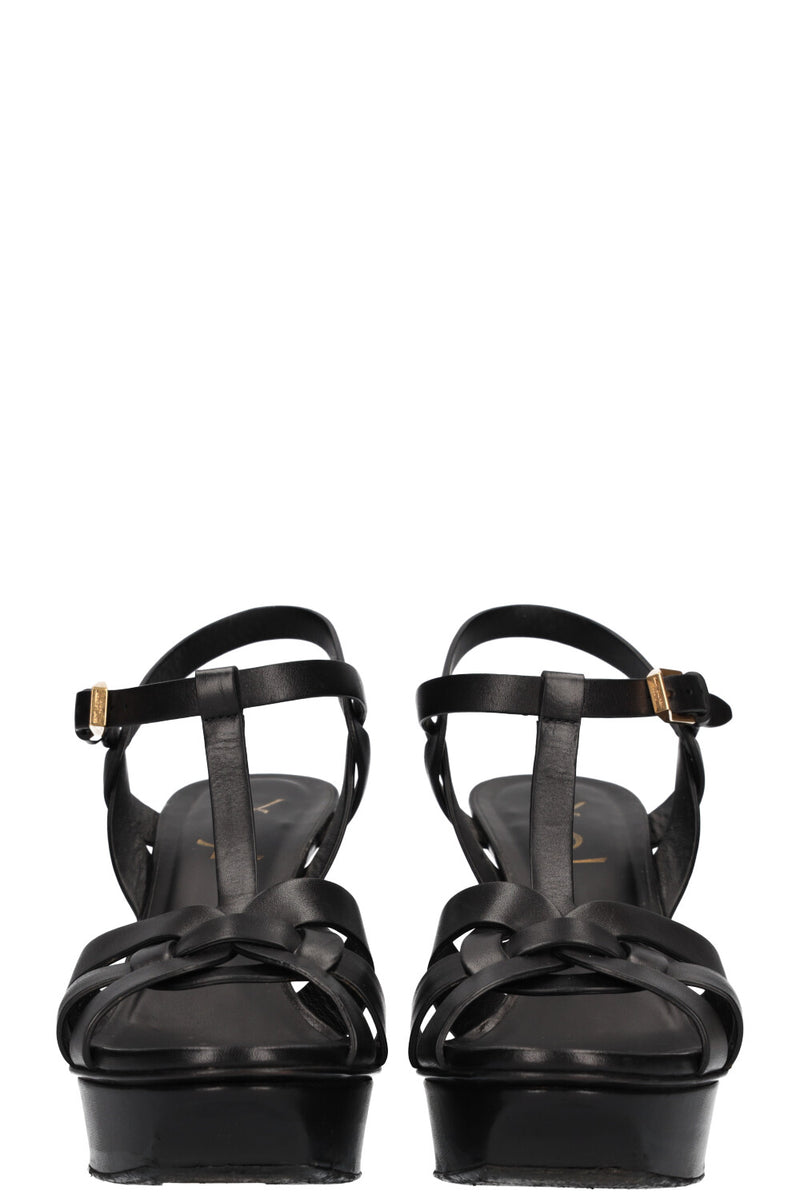 SAINT LAURENT Tribute Heels Black