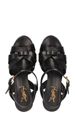 SAINT LAURENT Tribute Heels Black