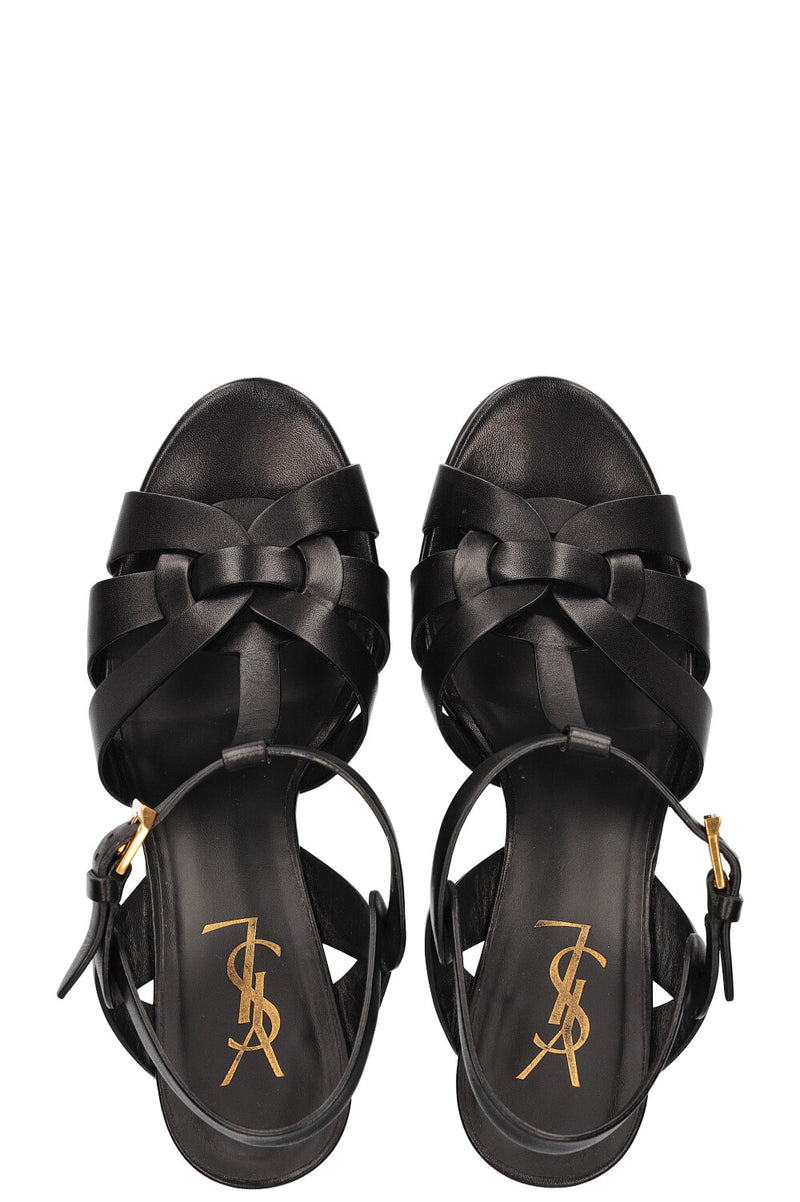 SAINT LAURENT Tribute Heels Black