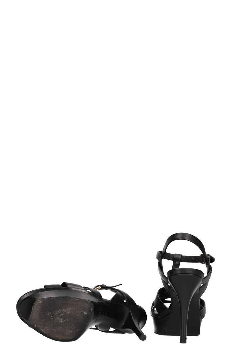 SAINT LAURENT Tribute Heels Black