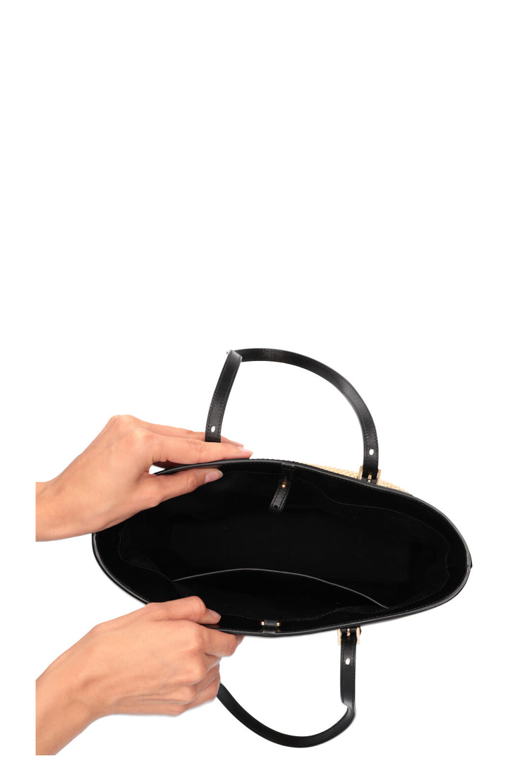 SAINT LAURENT raffia bag