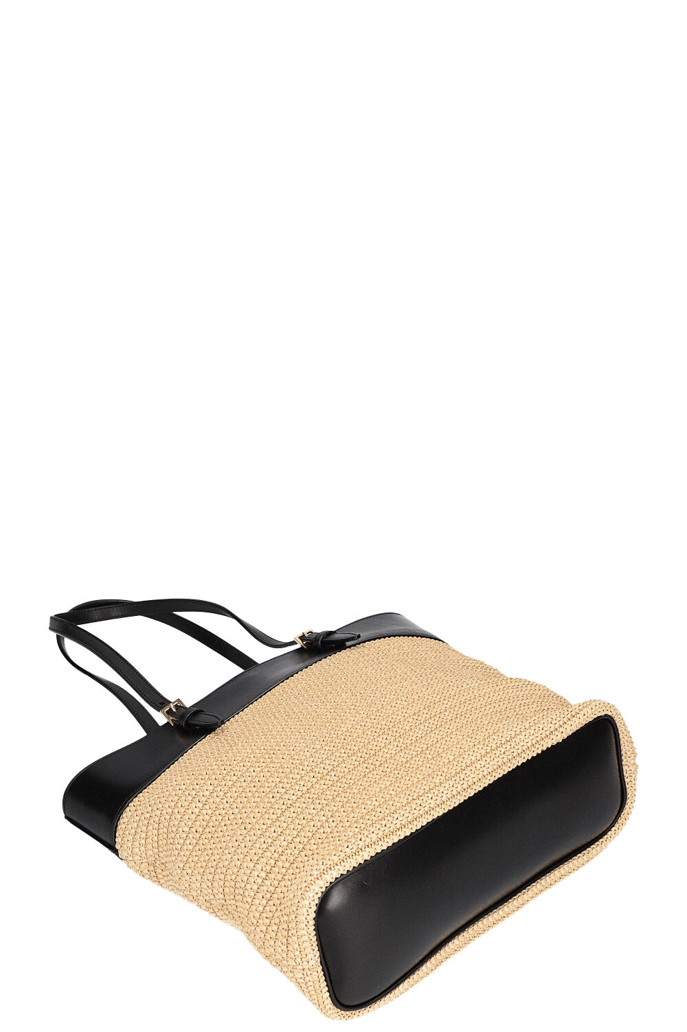 Sac en raphia SAINT LAURENT