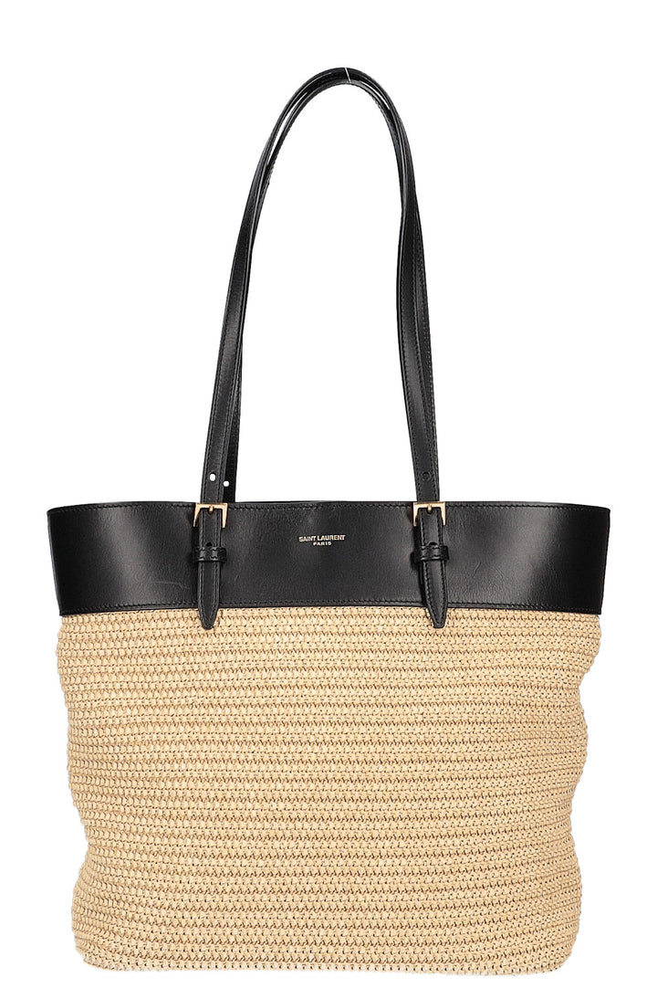 SAINT LAURENT raffia bag