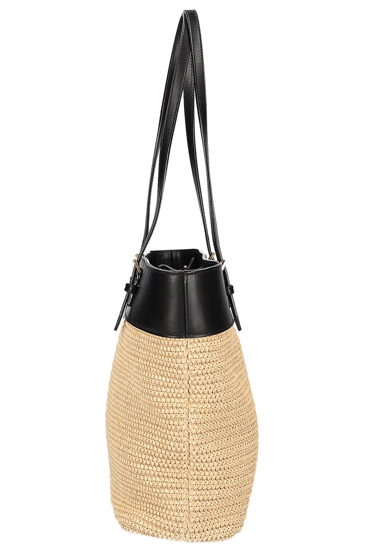 Sac en raphia SAINT LAURENT