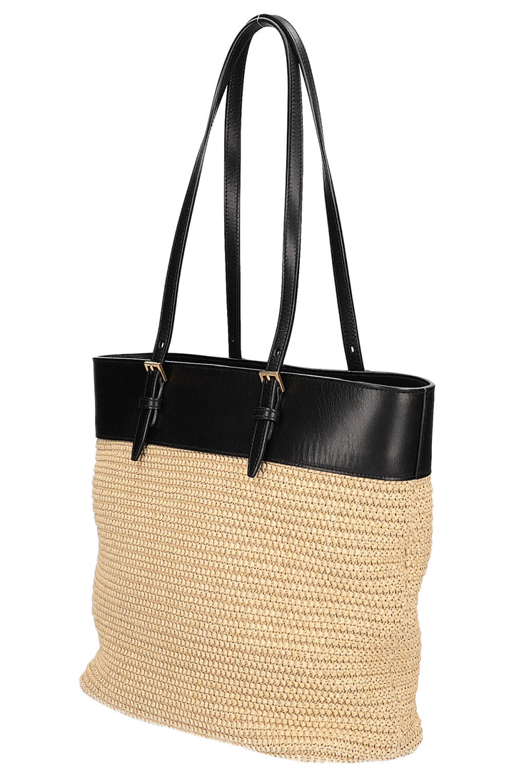SAINT LAURENT raffia bag