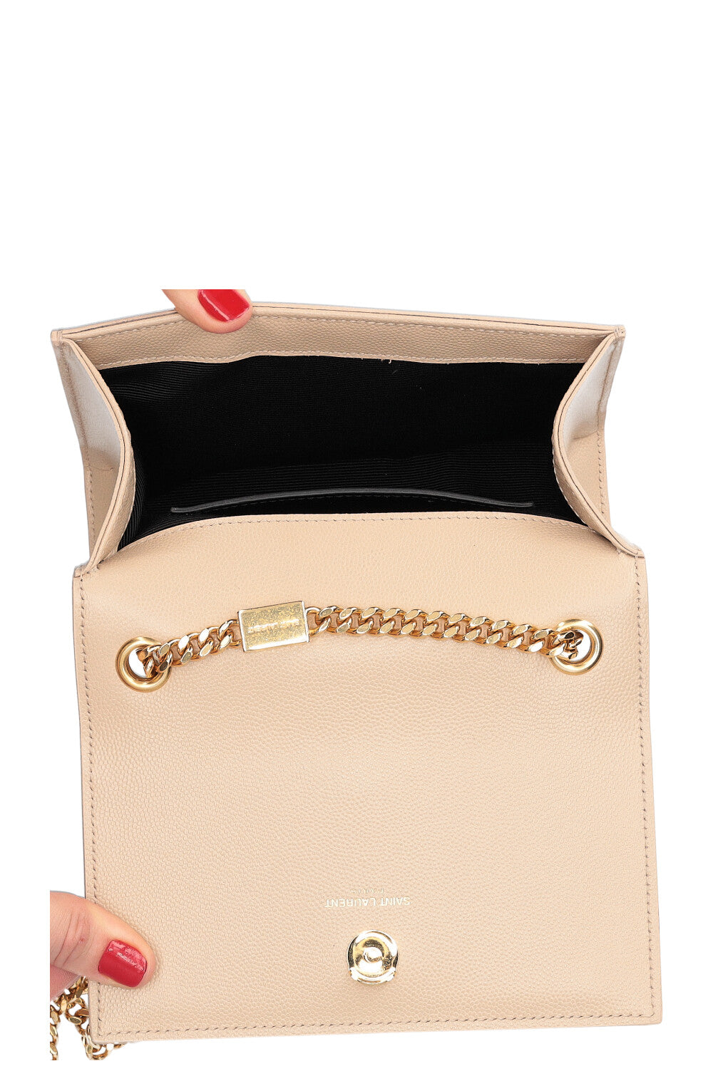 SAINT LAURENT Kate Bag Small Beige