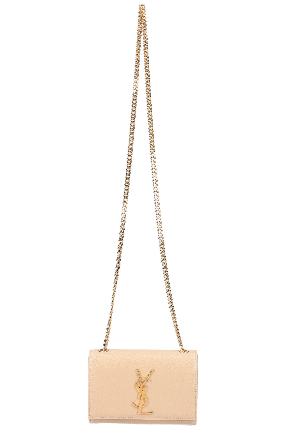 Saint Laurent Kate Bag Small Beige Gold 