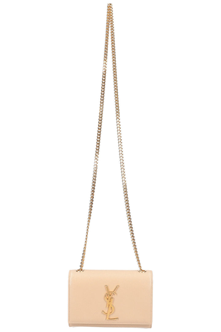 Saint Laurent Kate Bag Small Beige Gold 