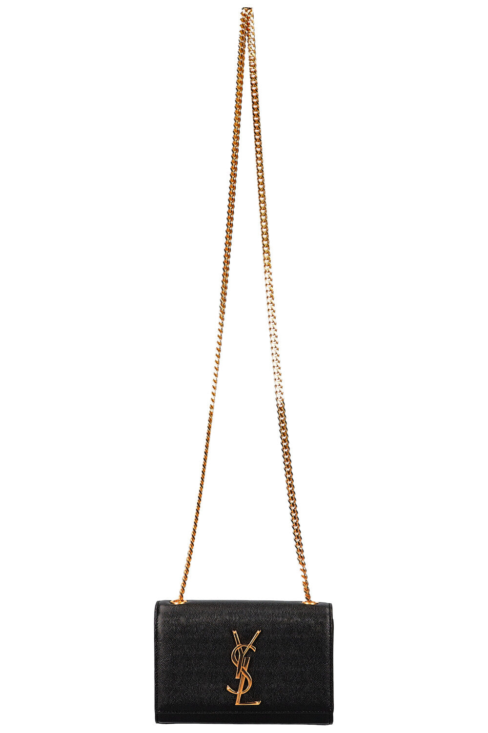 Saint Laurent Kate Bag Small Black Gold 