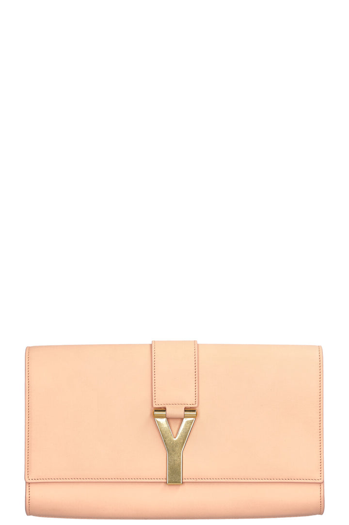 Saint Laurent Chyc Clutch Peach 