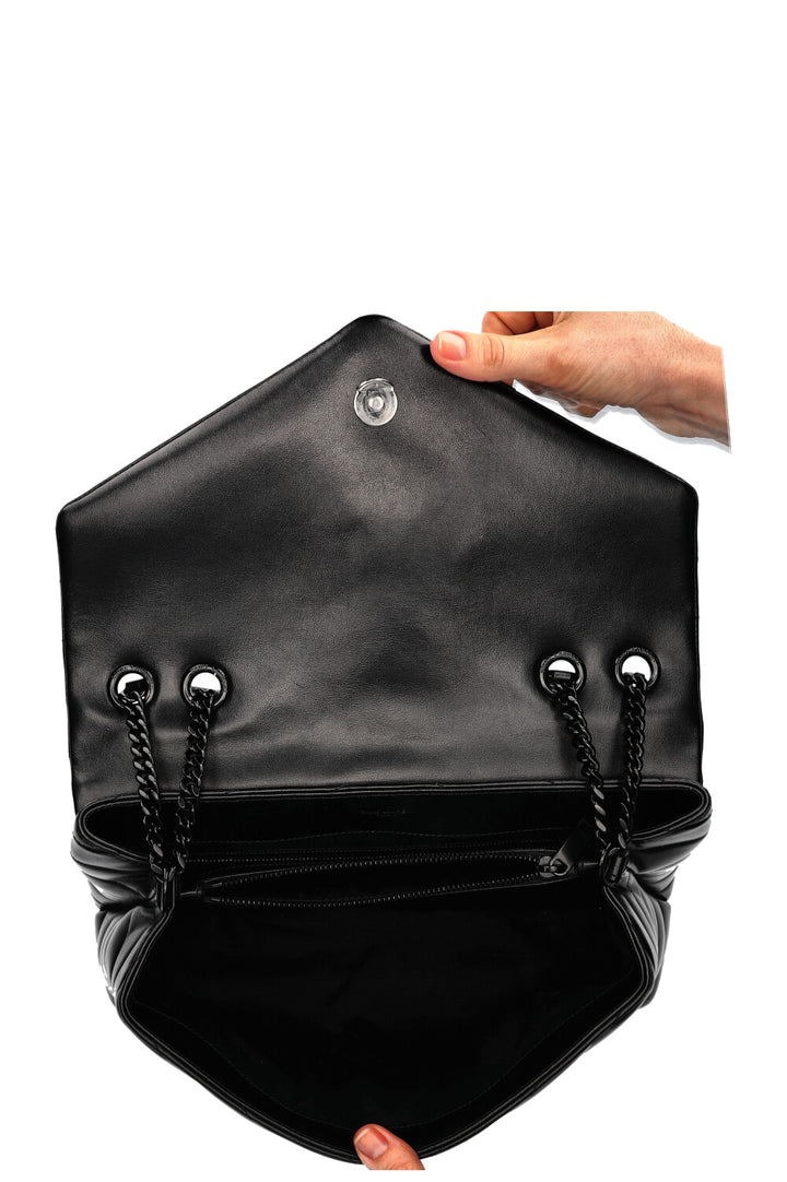 SAINT LAURENT LouLou Bag Medium Black