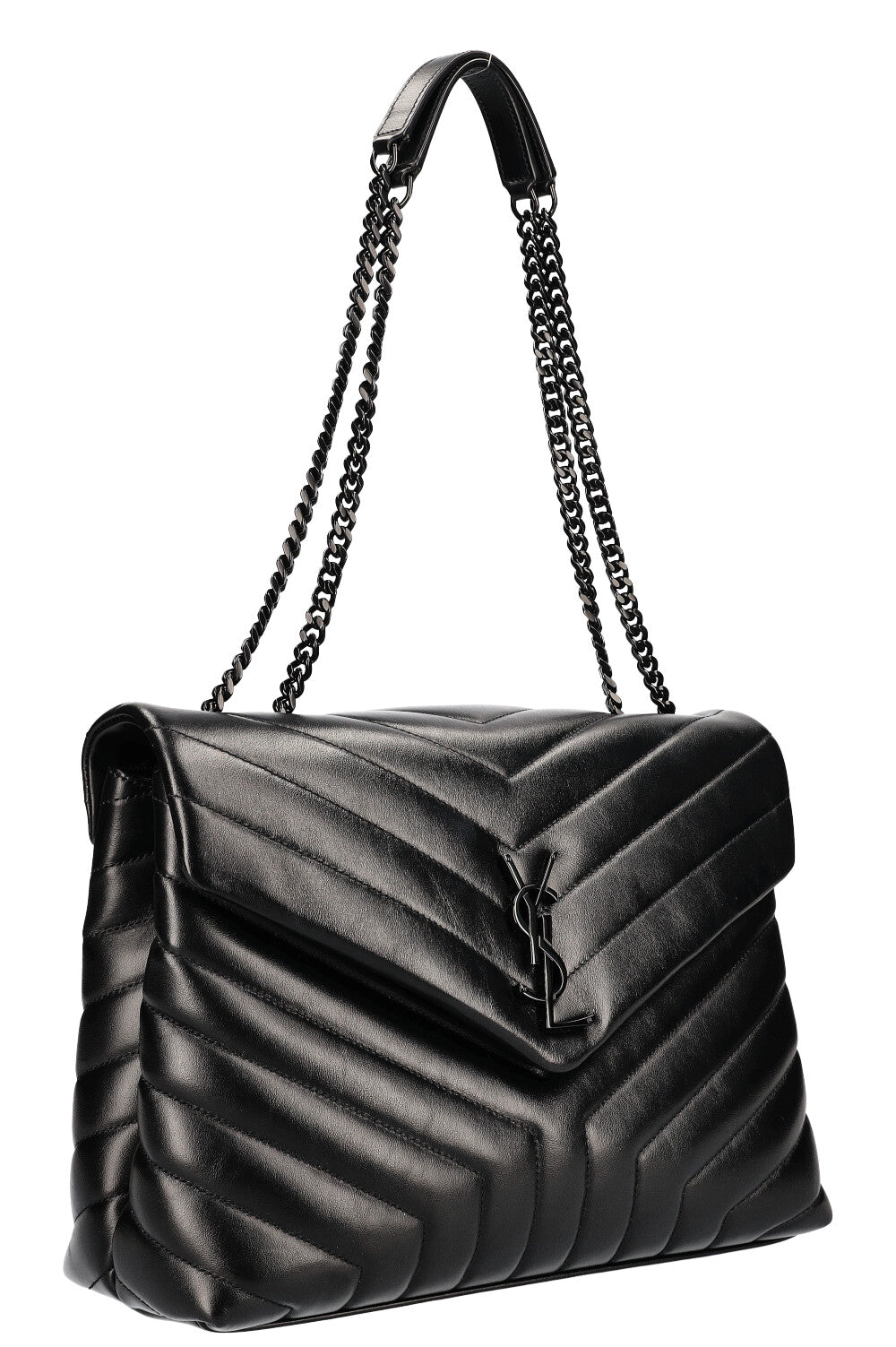 SAINT LAURENT LouLou Bag Medium Black