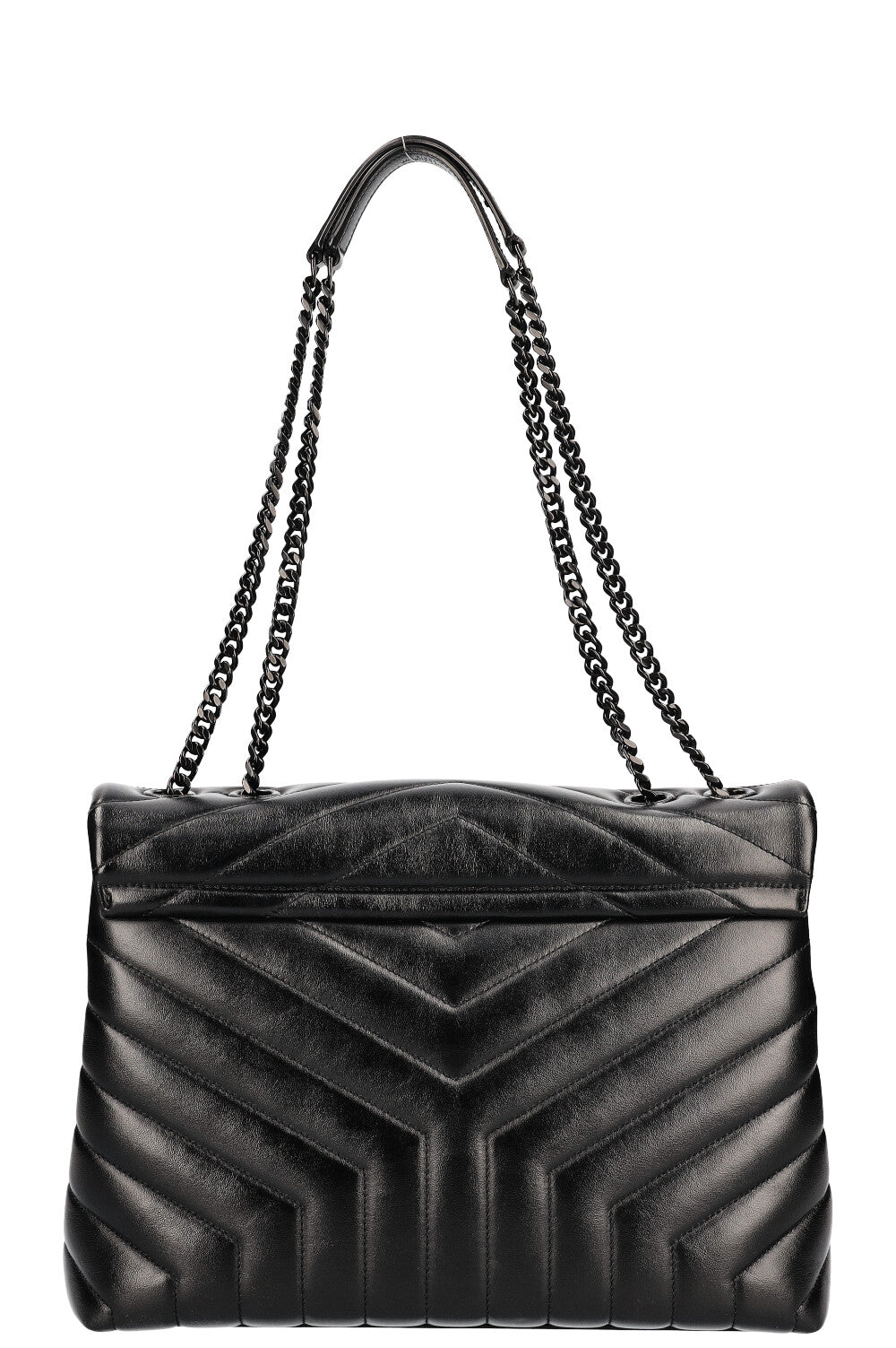 SAINT LAURENT LouLou Bag Medium Black – REAWAKE - Main Image