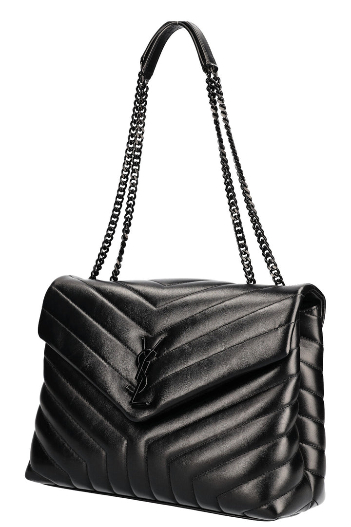 SAINT LAURENT LouLou Bag Medium Black