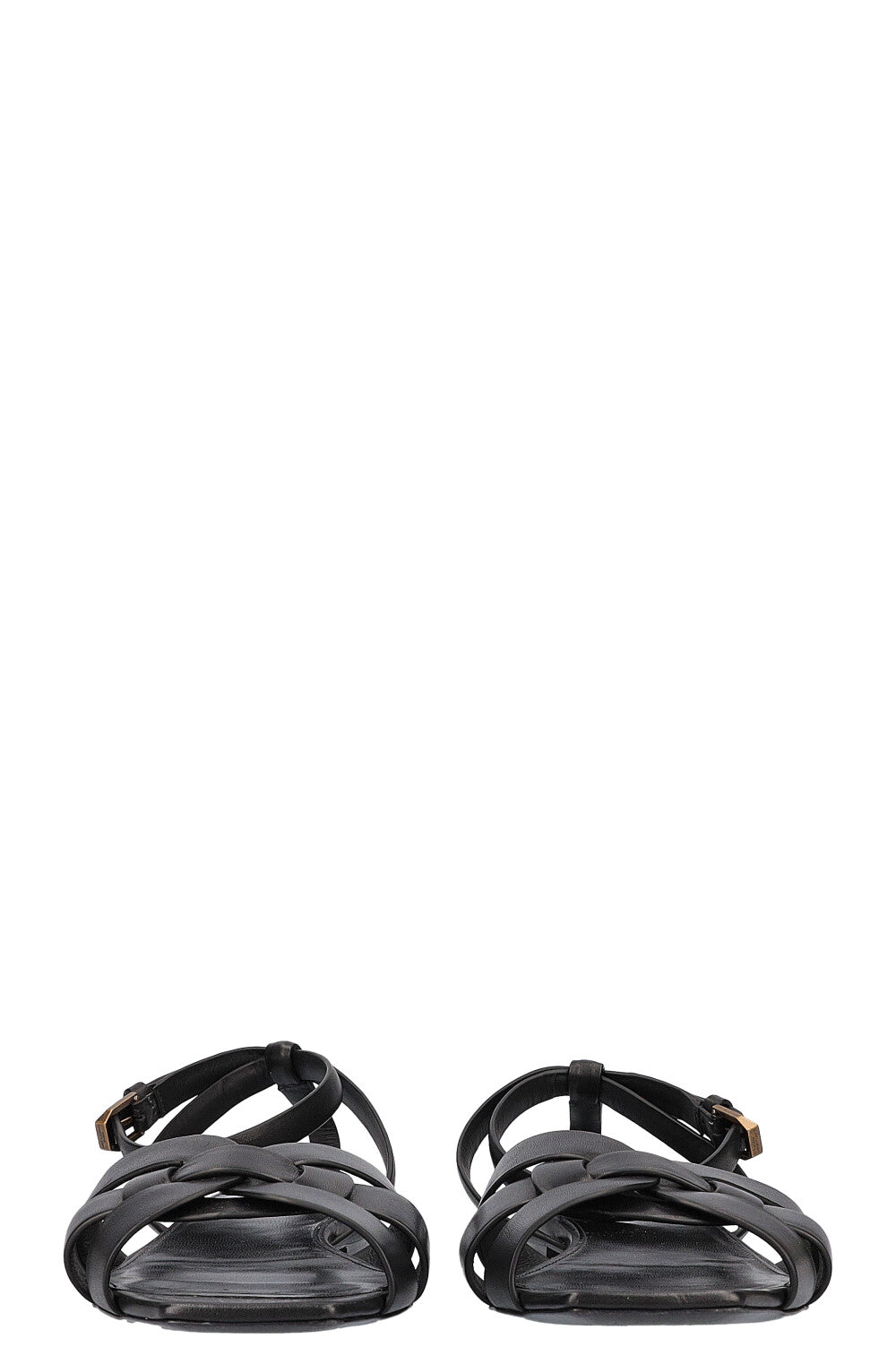 SAINT LAURENT Tribute Flats Black